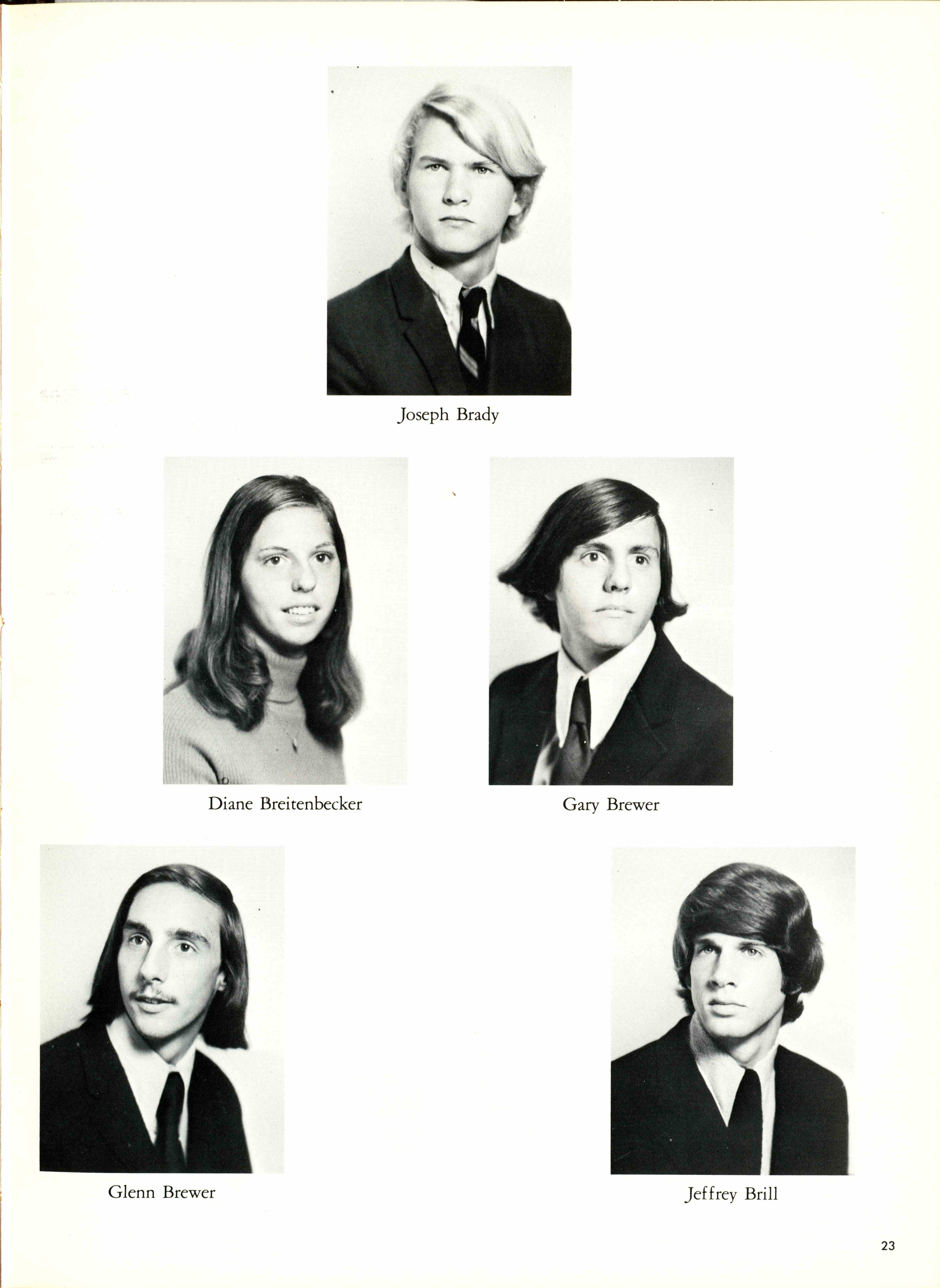 East Hampton High School Yearbook, 1973
